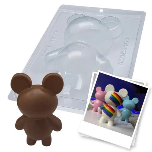 Placa Acetato 3D - Oso Grande