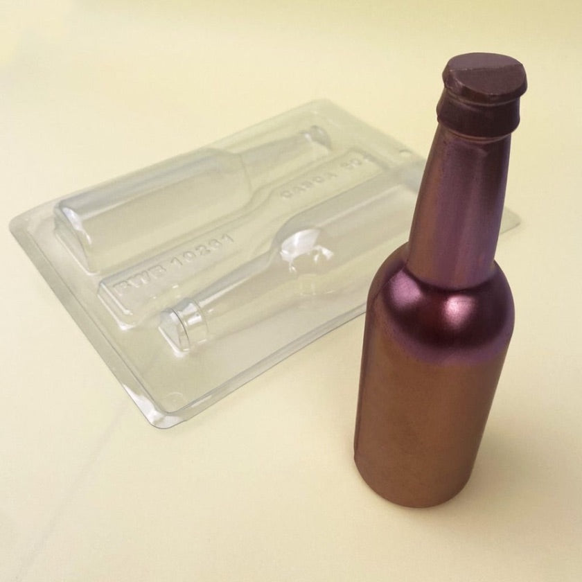 Placa Acetato 3D - Botella Long Neck