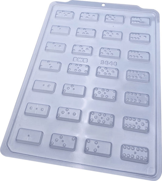 Placa Acetato Simple Semiprofesional - Piezas de Dominó