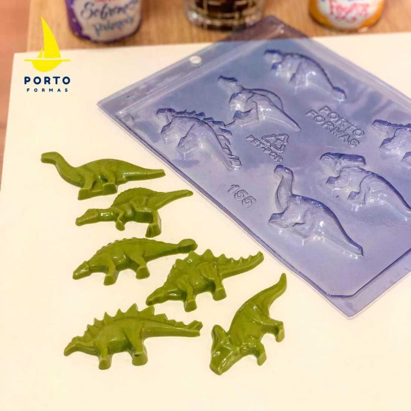 Placa Acetato Simple - Dinosaurios
