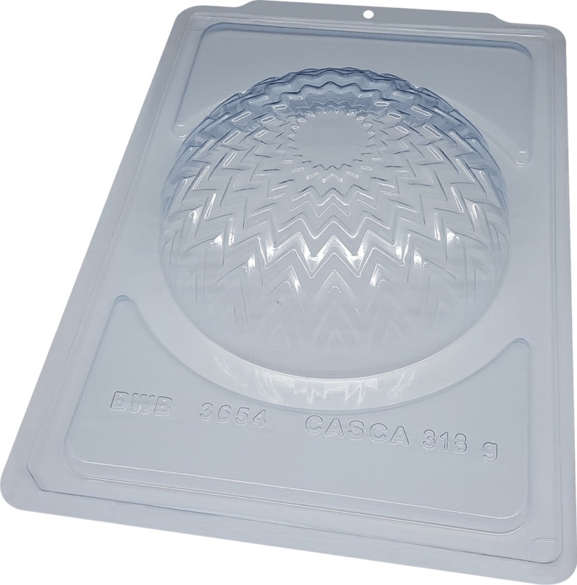 Placa Acetato y Silicona 3D Semiprofesional - Torta Textura Chevron