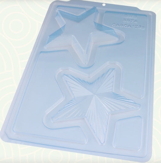 Placa Acetato 3D Semiprofesional- Porta Joyas Estrella