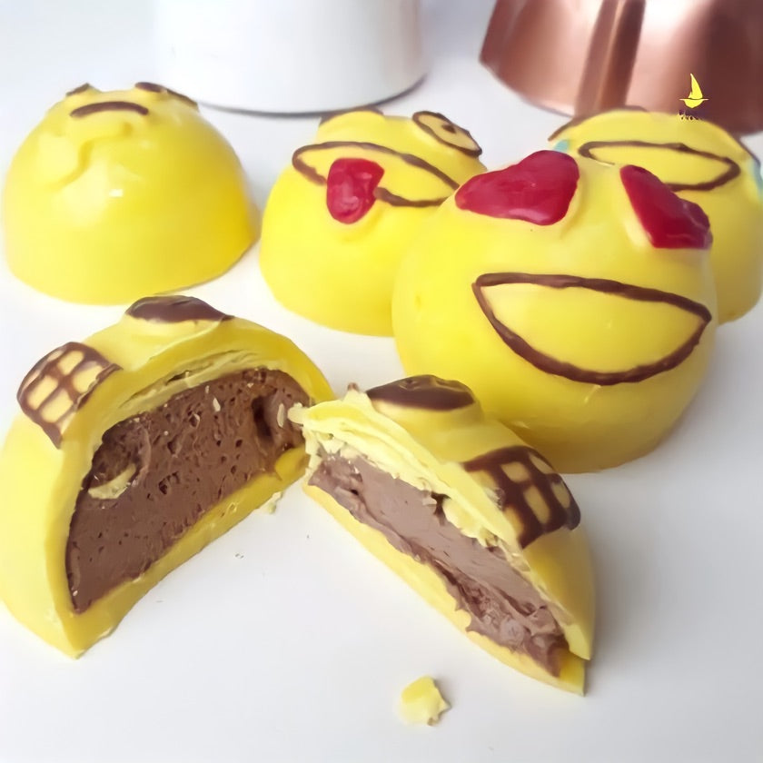 Placa Acetato 3D - Emojis