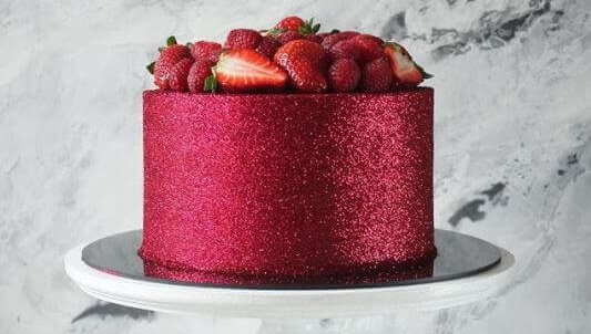 Glitter Brillantina 8g - Rojo