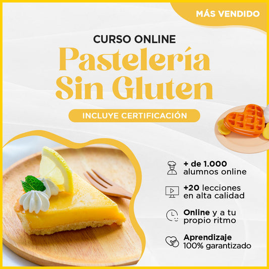 Curso de Pastelería sin Gluten con Certificado