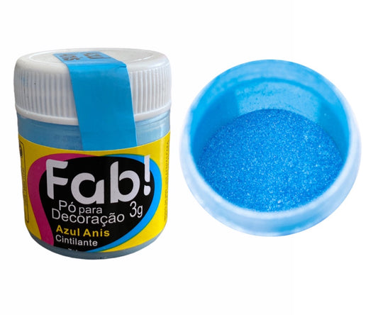 Polvo Matizador Fab 3g - Azul Anís