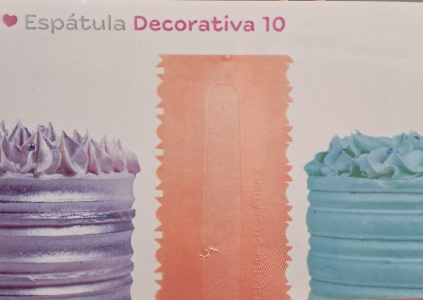 Espátula Decorativa N°10