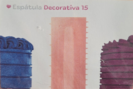 Espátula Decorativa N°15