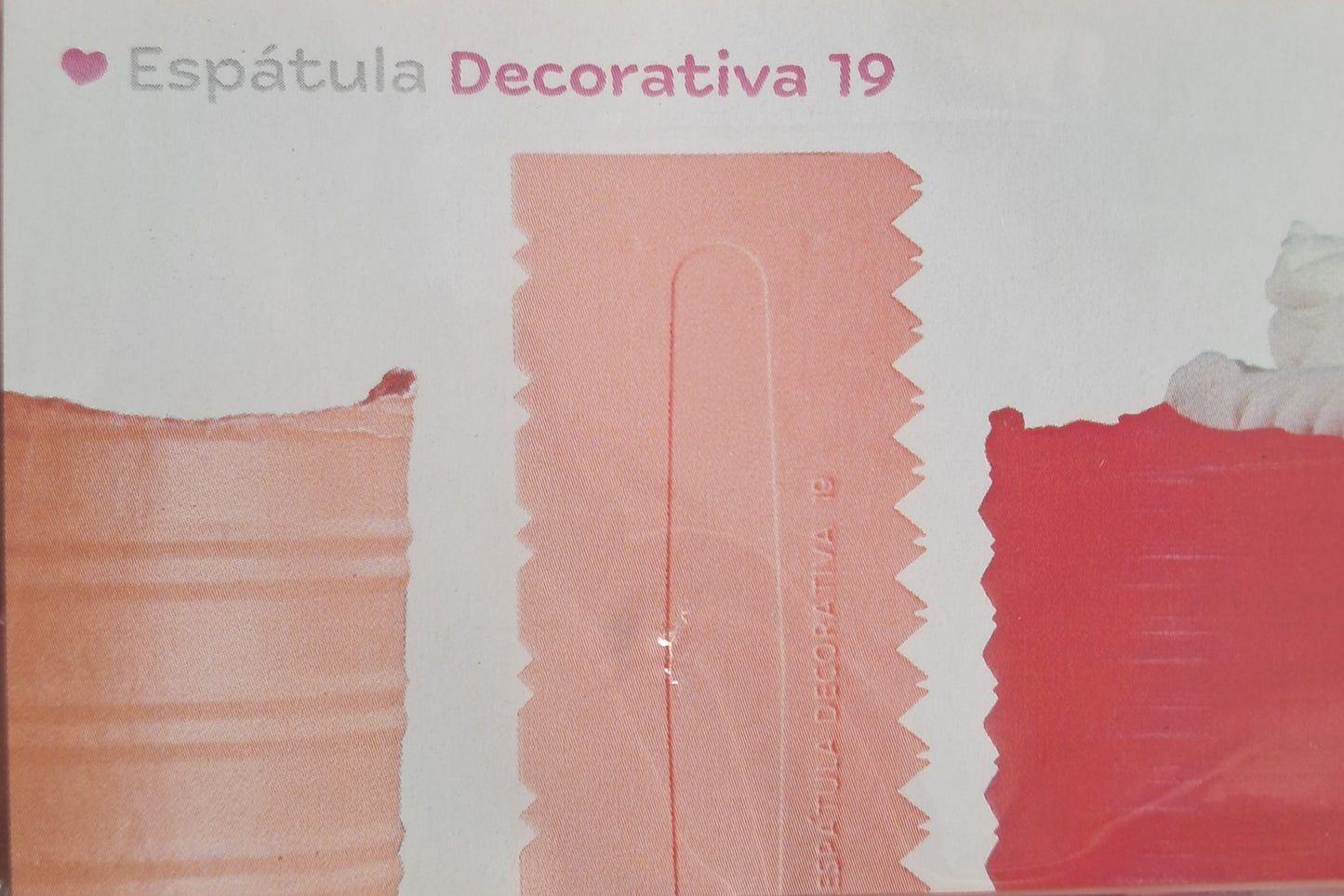 Espátula Decorativa N°19