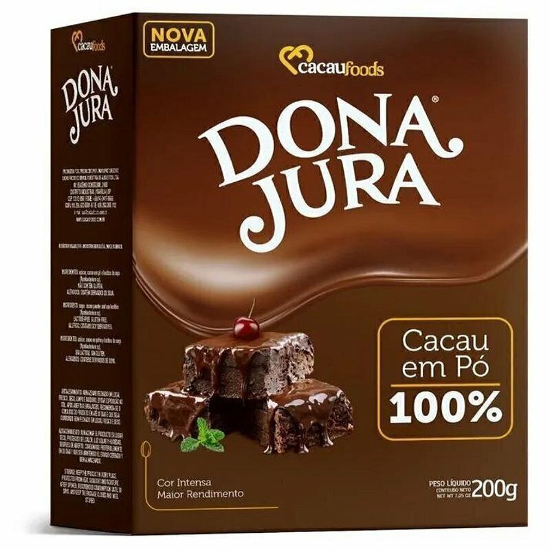 Cacao Alcalino en Polvo 100% 200g