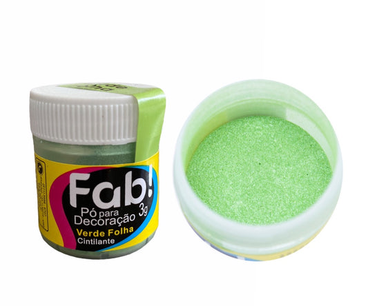 Polvo Matizador Fab 3g - Verde Hoja