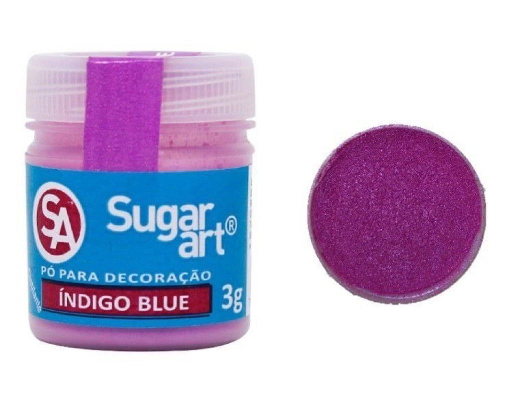 Polvo Matizador Sugar Art 3g - Índigo Blue