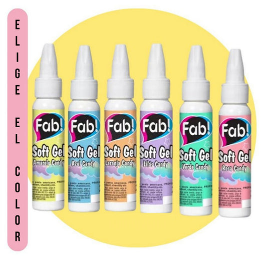 Colorante Fab Soft Gel 25g - Amarillo Candy