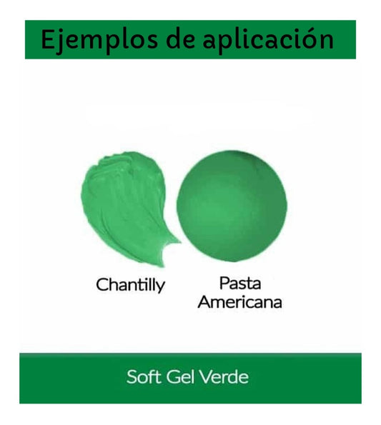 Colorante Fab Soft Gel 25g - Verde