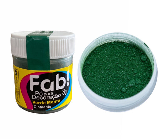 Polvo Matizador Fab 3g - Verde Menta