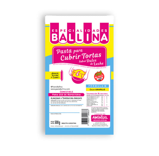 Pasta Americana Ballina 500g - Amarillo