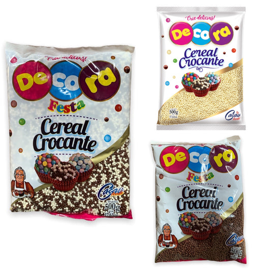 Cereales Crocantes Micro 2mm - 500g NEGRO Y BLANCO