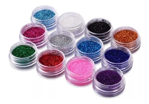 Glitter Brillantina 8g - Plateado