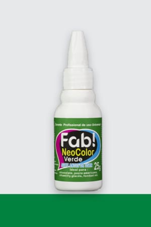 Colorante en gel Neocolor Fab Liposoluble para chocolate 25g - Verde