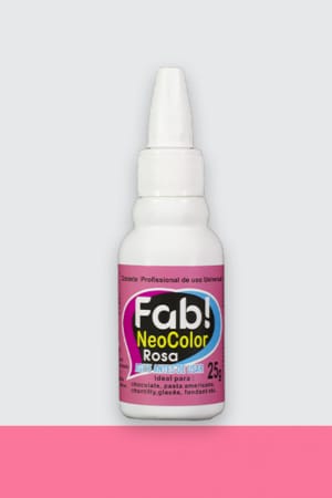 Colorante en gel Neocolor Fab Liposoluble para chocolate 25g - Rosa