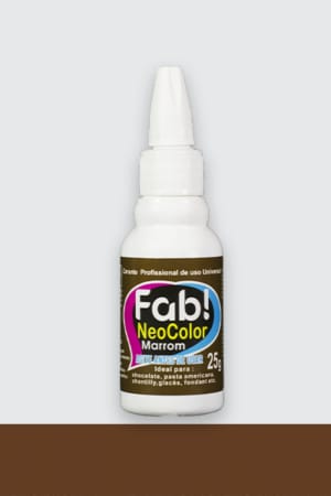 Colorante en gel Neocolor Fab Liposoluble para chocolate 25g - Marrón