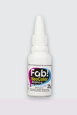 Colorante en gel Neocolor Fab Liposoluble para chocolate 25g - Blanco