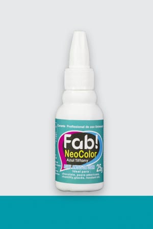 Colorante en Gel Neocolor Fab Liposoluble para chocolate 25g - Azul Tiffany