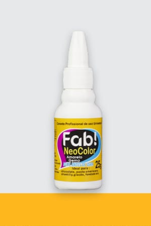 Colorante en gel Neocolor Fab Liposoluble para chocolate 25g - Amarillo Yema