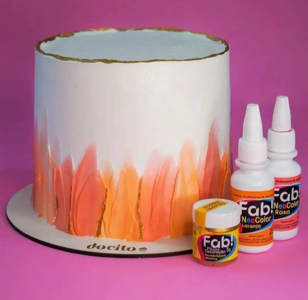 Colorante en gel Neocolor Fab Liposoluble para chocolate 25g - Naranja