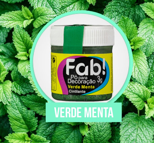 Polvo Matizador Fab 3g - Verde Menta