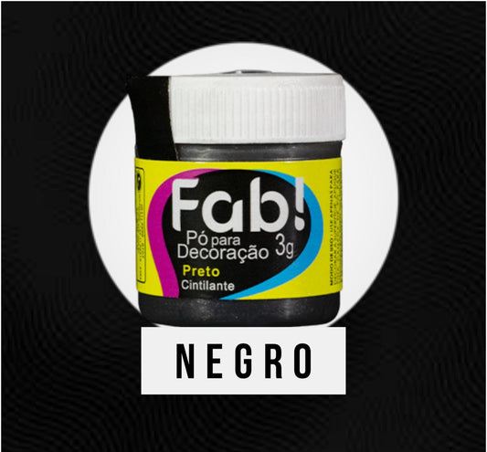 Polvo Matizador Fab 3g - Negro