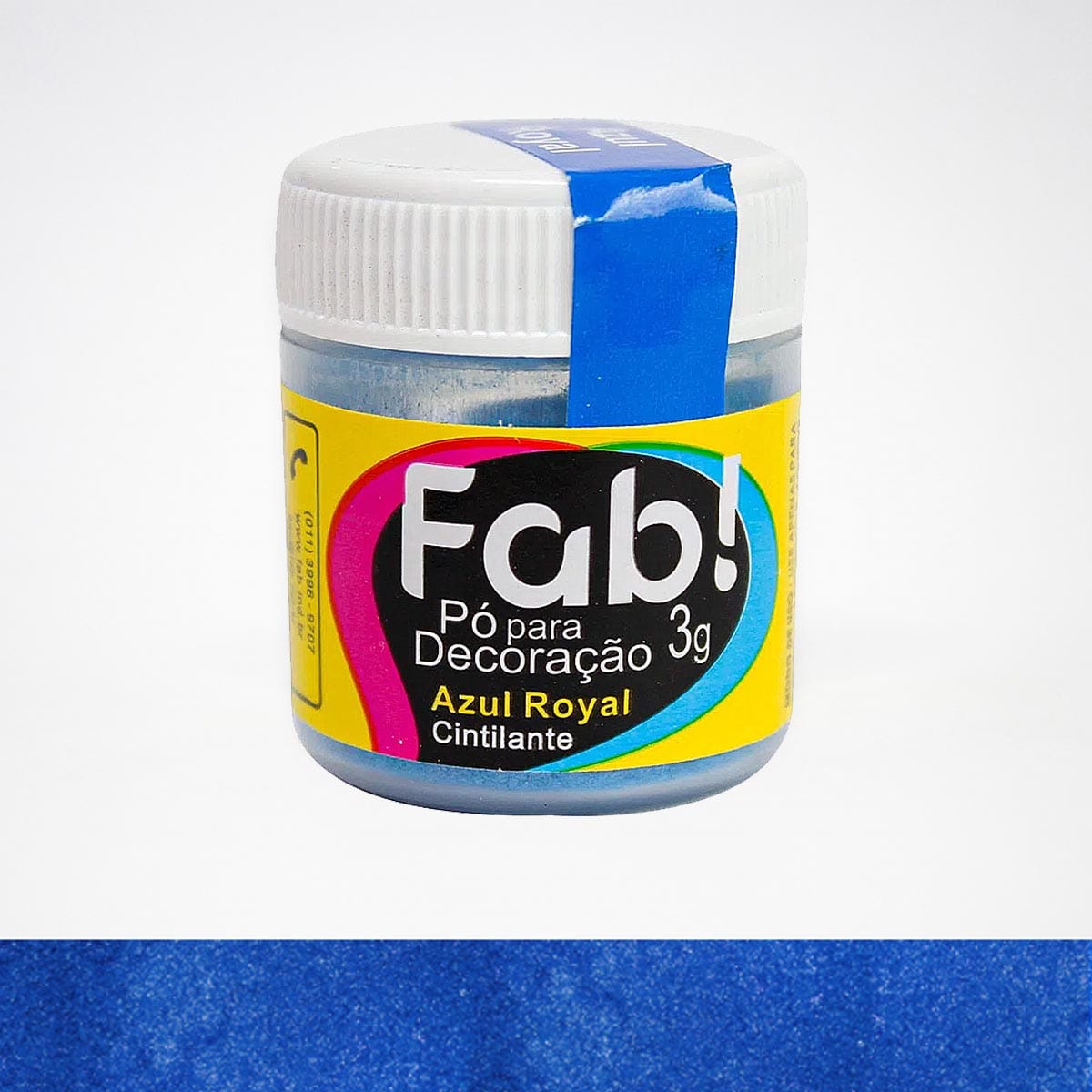 Polvo Matizador Fab 3g - Azul Royal