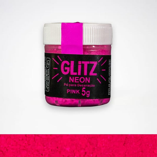 Polvo Fab Glitz PINK NEÓN 5g