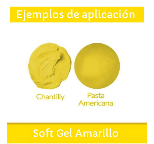 Colorante Fab Soft Gel 25g - Amarillo