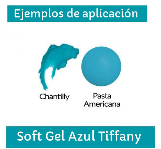 Colorante Fab Soft Gel 25g - Azul Tiffany