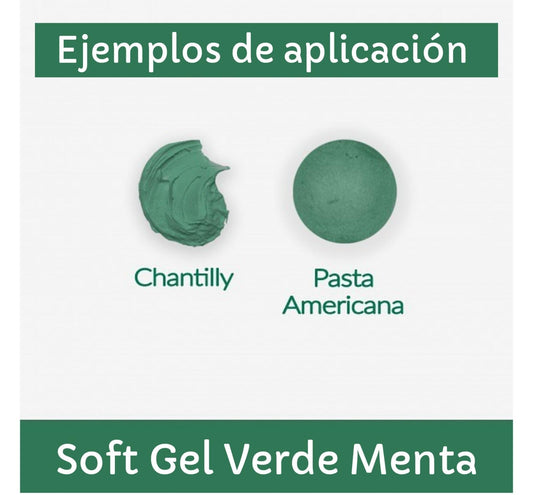 Colorante Fab Soft Gel 25g - Verde Menta