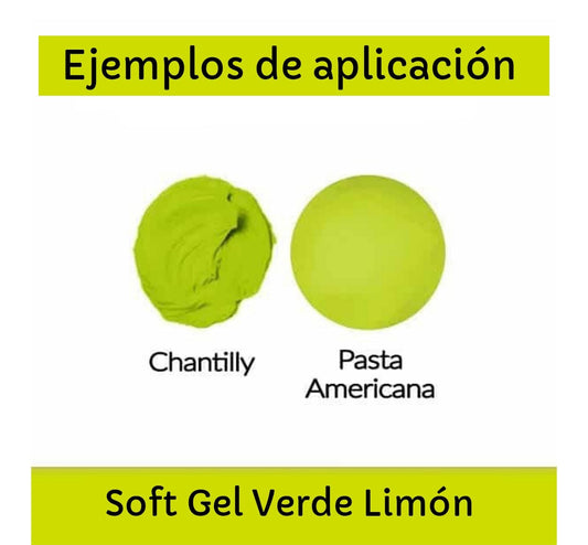 Colorante Fab Soft Gel 25g - Verde Limón