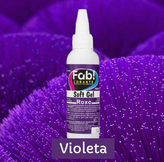 Colorante Fab Soft Gel 25g - Violeta