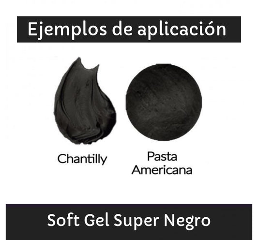 Colorante Fab Soft Gel 25g - Súper Negro