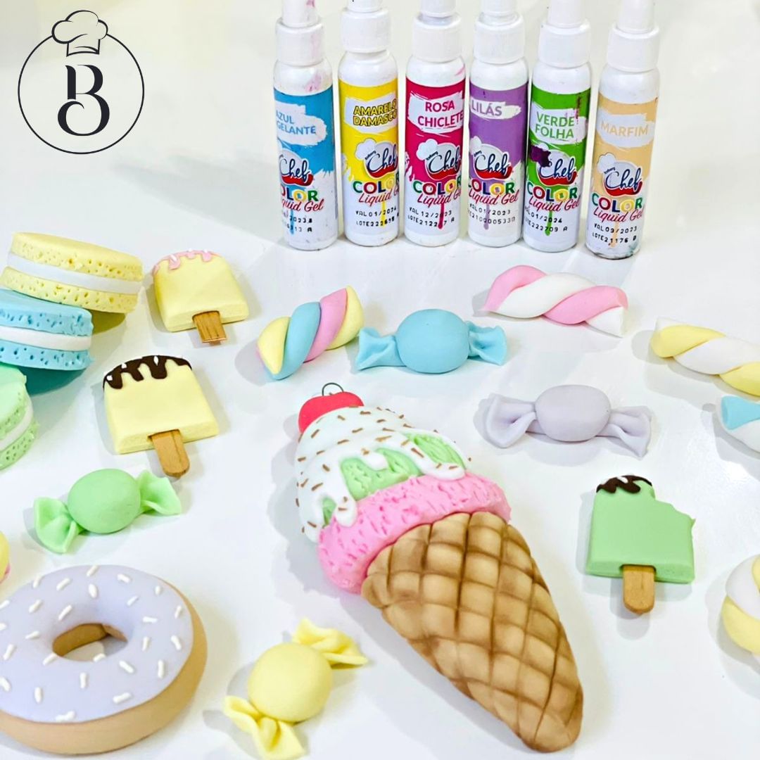 Colorante Liquid Gel Iceberg Chef 25g - Lila