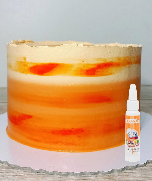 Colorante Liquid Gel Iceberg Chef 25g - Naranja