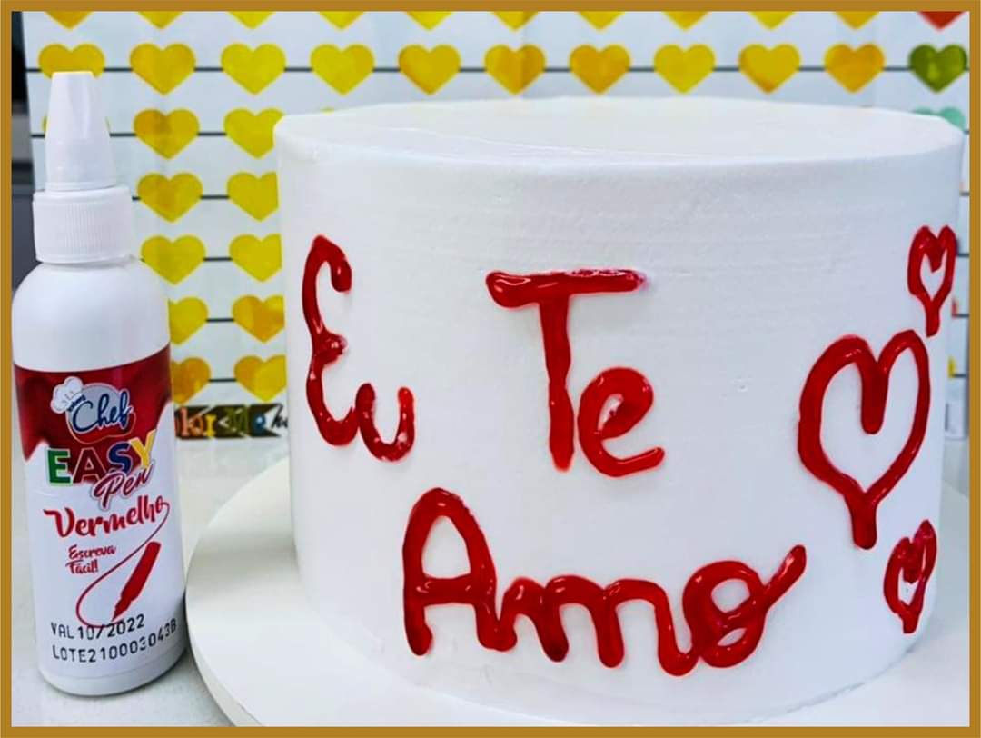 Marcador Comestible Easy Pen ROJO 60g.