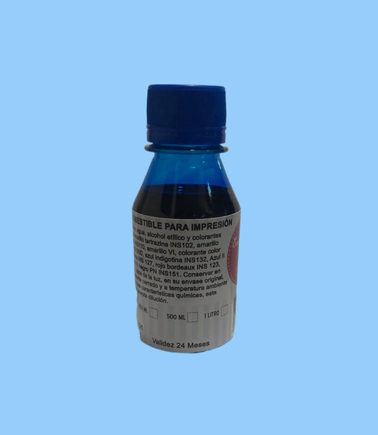 Tinta comestible 100 ml - Azul