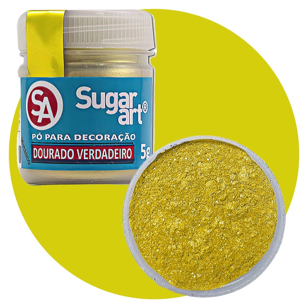 Polvo Matizador Sugar Art DORADO VERDADERO 3g