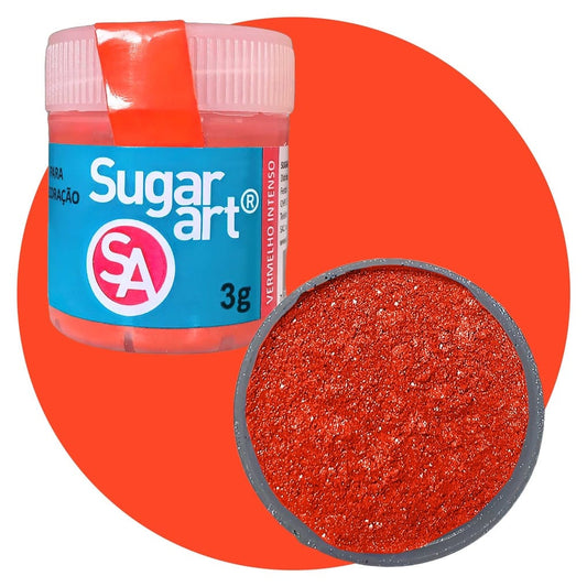 Polvo Matizador Sugar Art 3g - Rojo Intenso