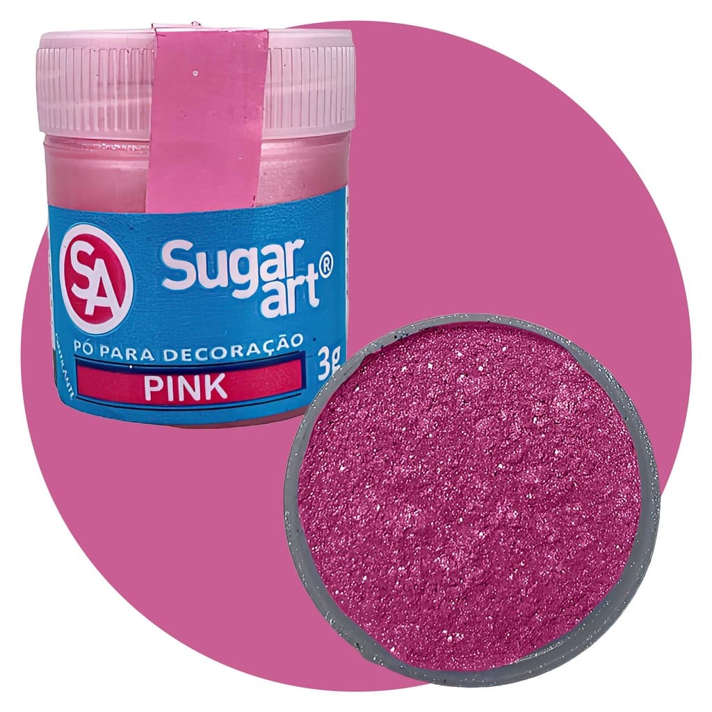 Polvo Matizador Sugar Art PINK 3g