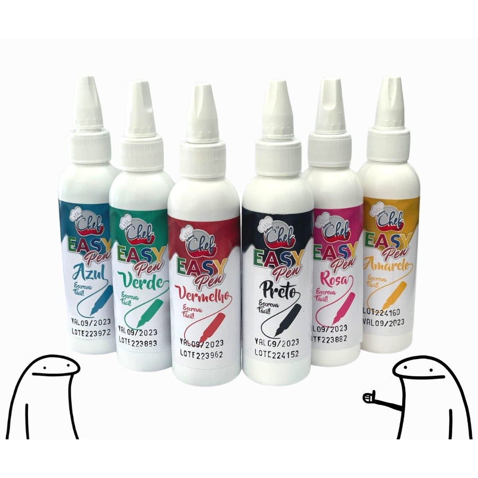 Marcador Comestible Easy Pen ROJO 60g.