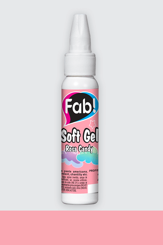 Colorante Fab Soft Gel 25g - Rosa Candy