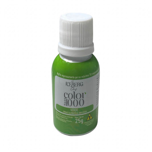 Colorante Liquid 1000 25g - Verde