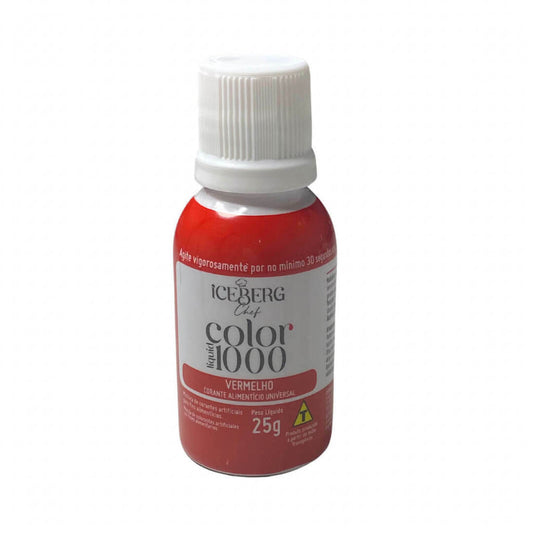 Colorante Liquid 1000 25g - Rojo